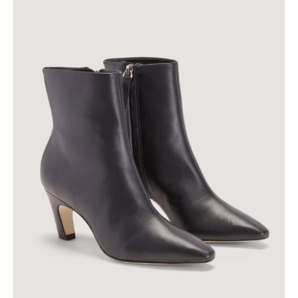Everlane The Short Banana Boot in Black Leather Size 6 New Without Box! - Picture 2 of 12